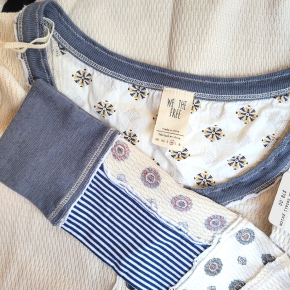 🍒NWT🍒 FREE PEOPLE RAILROAD THERMAL - Picture 5 of 5